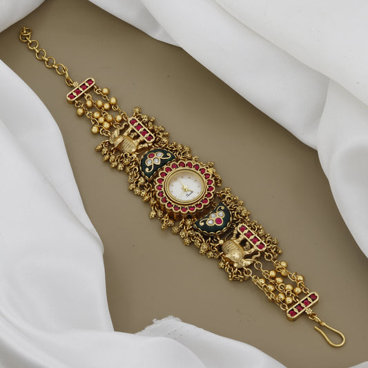 Traditional Indian Handcrafted Watch Bracelet