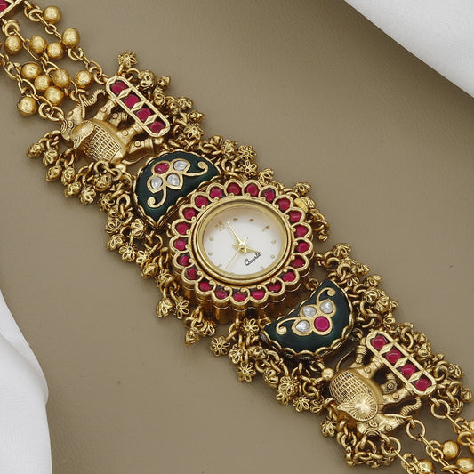 Traditional Indian Handcrafted Watch Bracelet