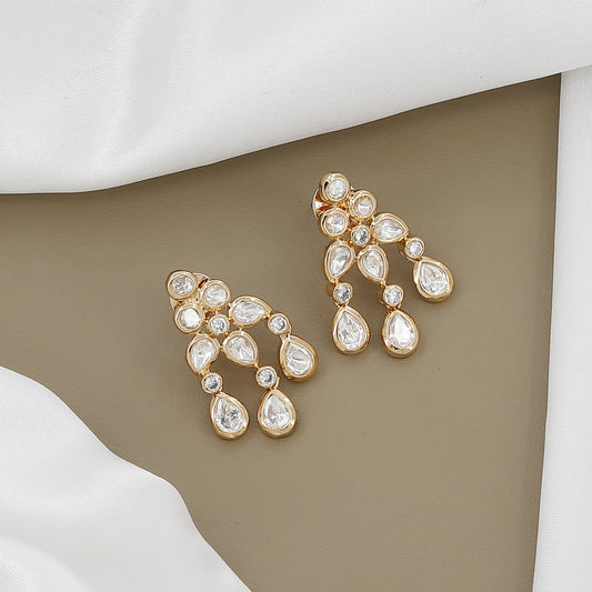 Exquisite Uncut Kundan Polki Choker Necklace for Brides