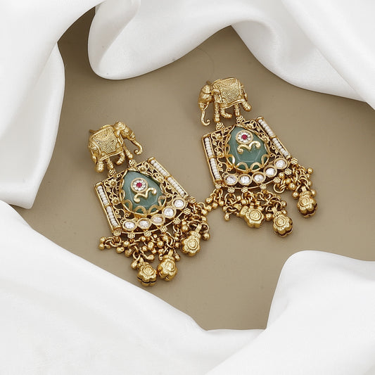 Multi-Strand Pearl  Heritage Wedding Necklace Set