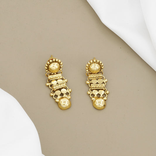 Antique Elegant Gold-Toned Delicate Necklace Set for Women