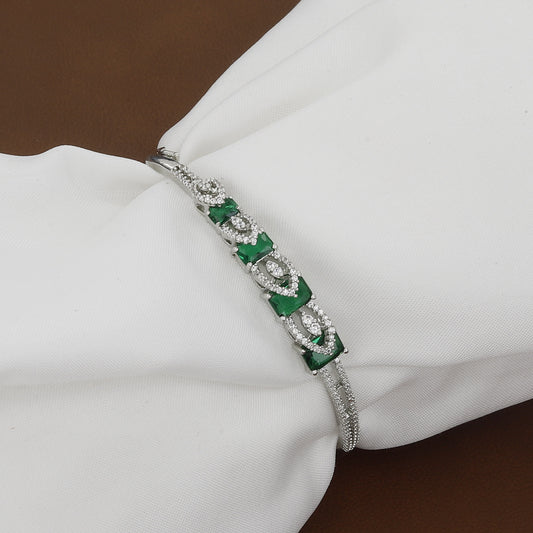 Designer Party Wear Stone American Diamond Bangle Kada