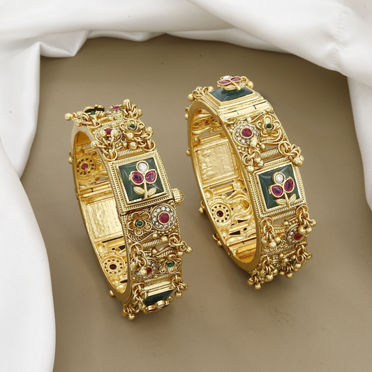 Heritage Design Antique Wedding Patla Set