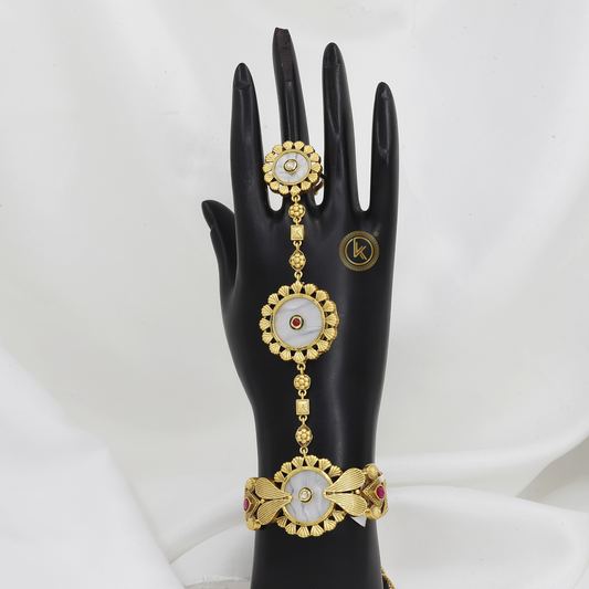 Antique Pastel Design Wedding Hath Panja