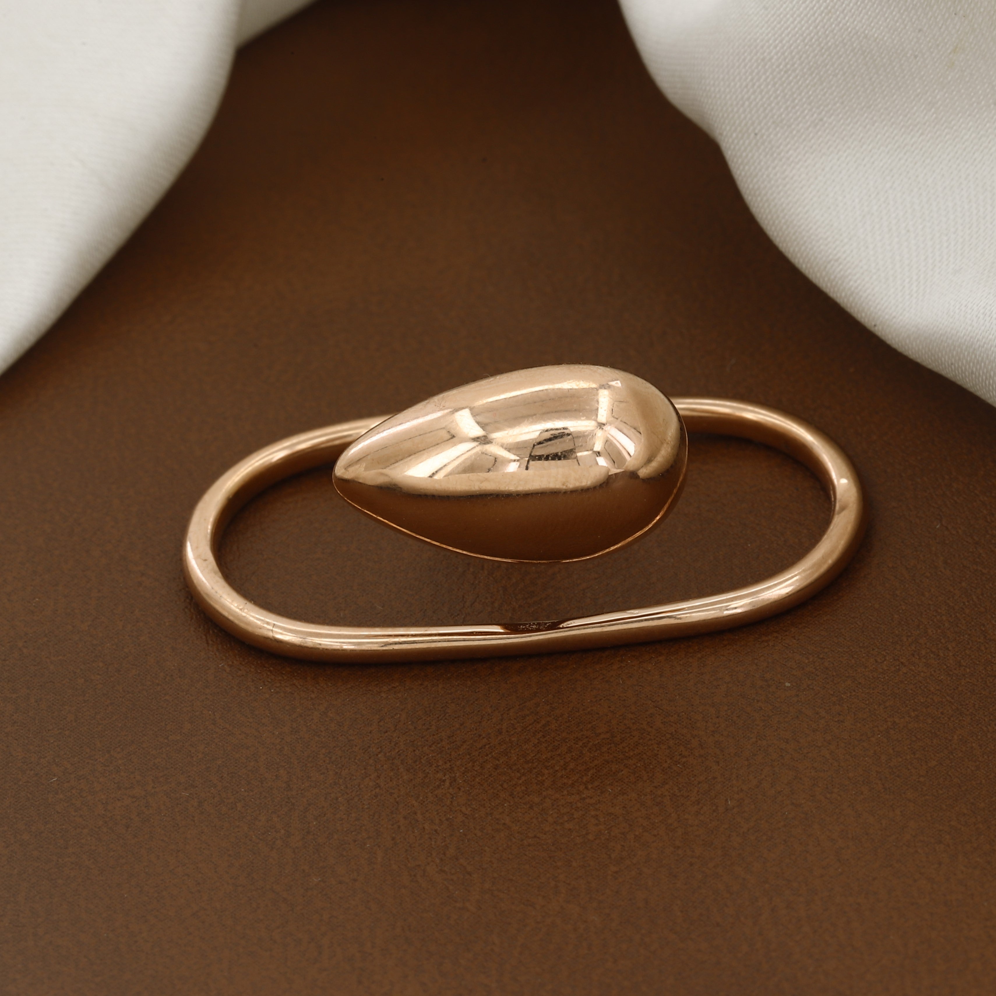 Sculptural Multi-Finger Statement Ring