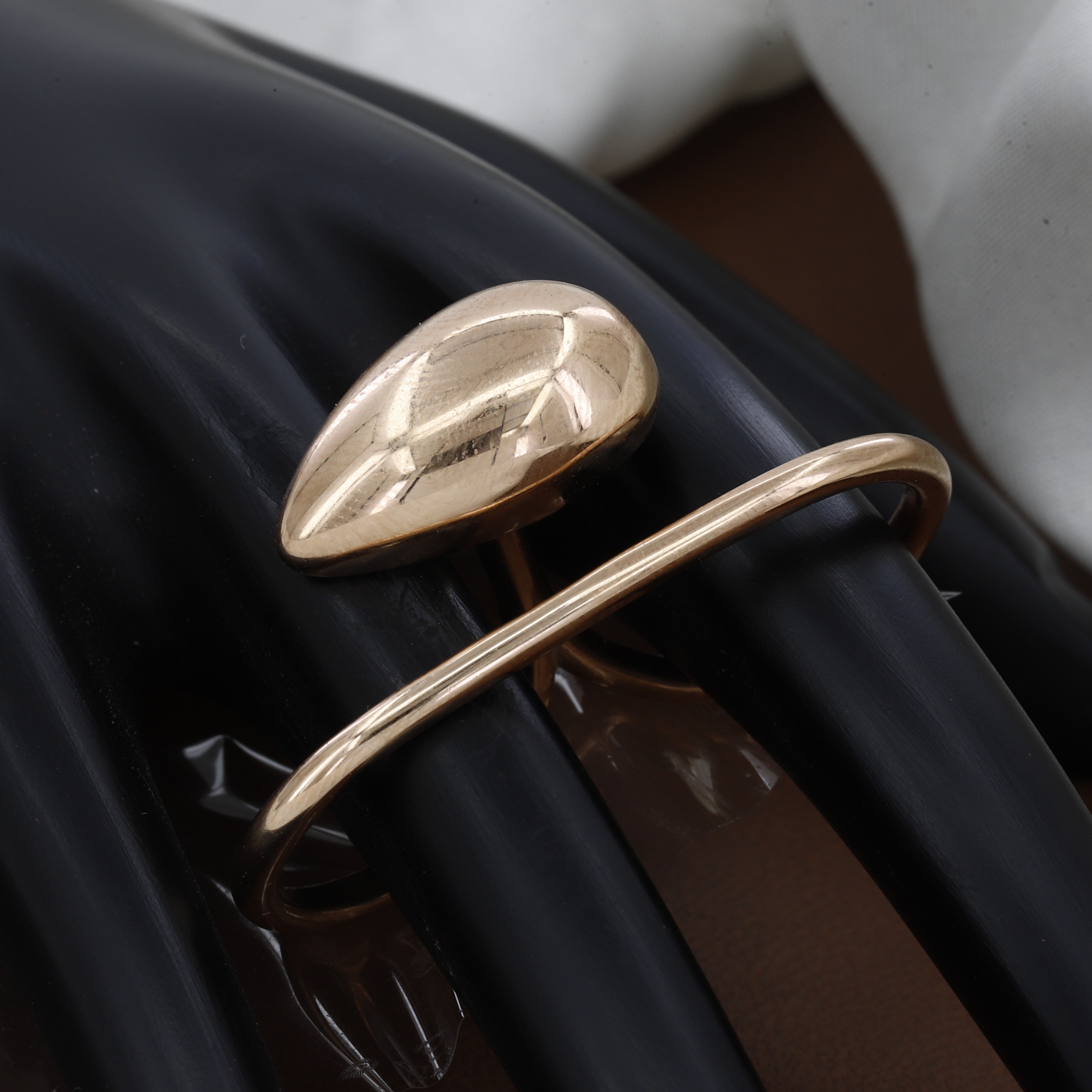 Sculptural Multi-Finger Statement Ring