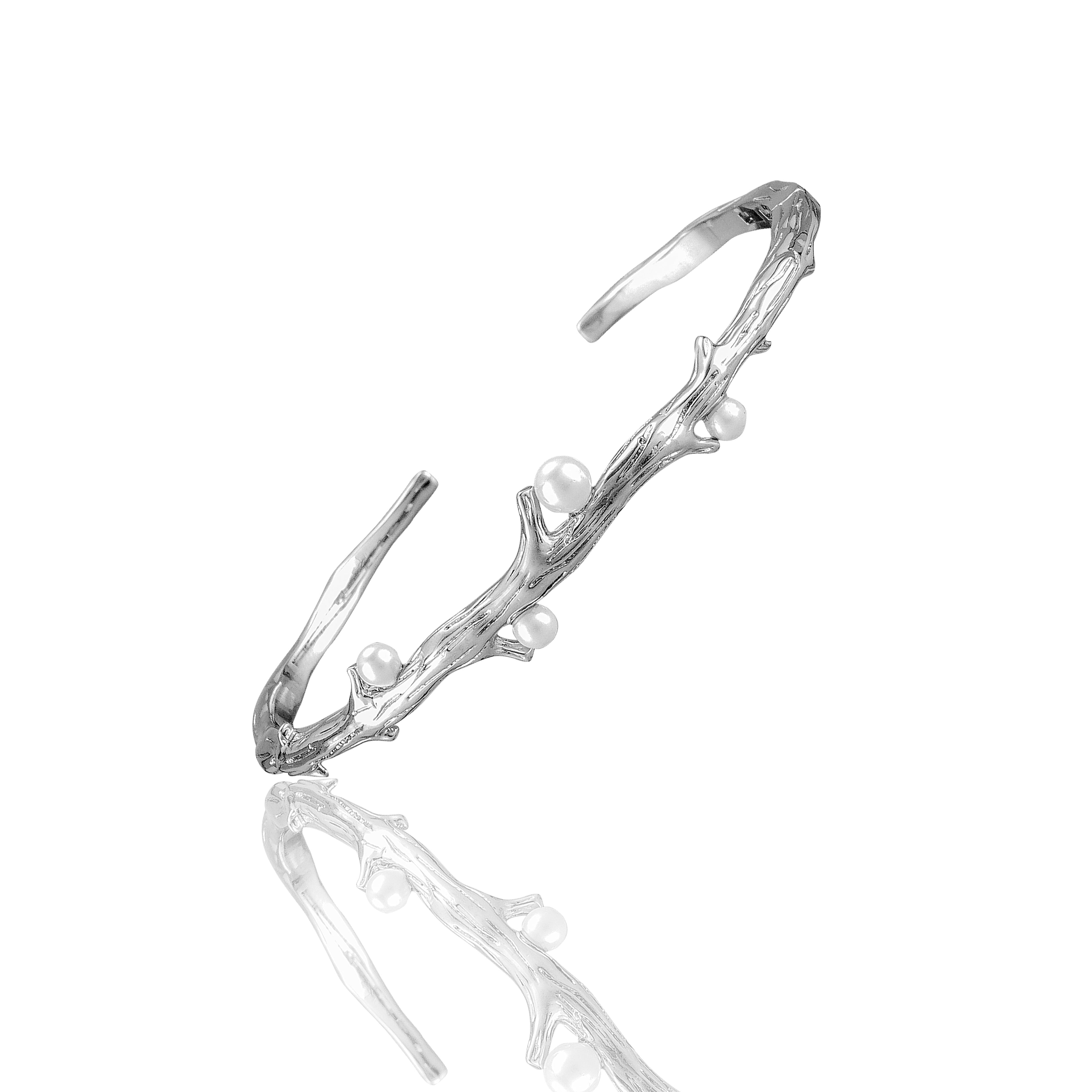 Silver Polish Elegant Kada And Ring Combo Jewelry