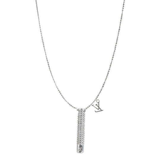 LV Imported Silverpolished Sterling Pendent Chain