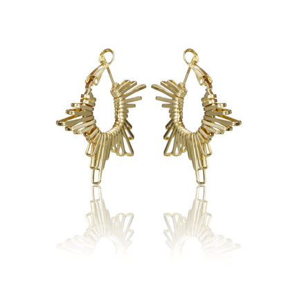 New Golden Polish Anti Tan Stylish Earrings