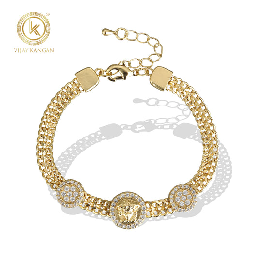 Daily Office Goldpolished Western Bracelet