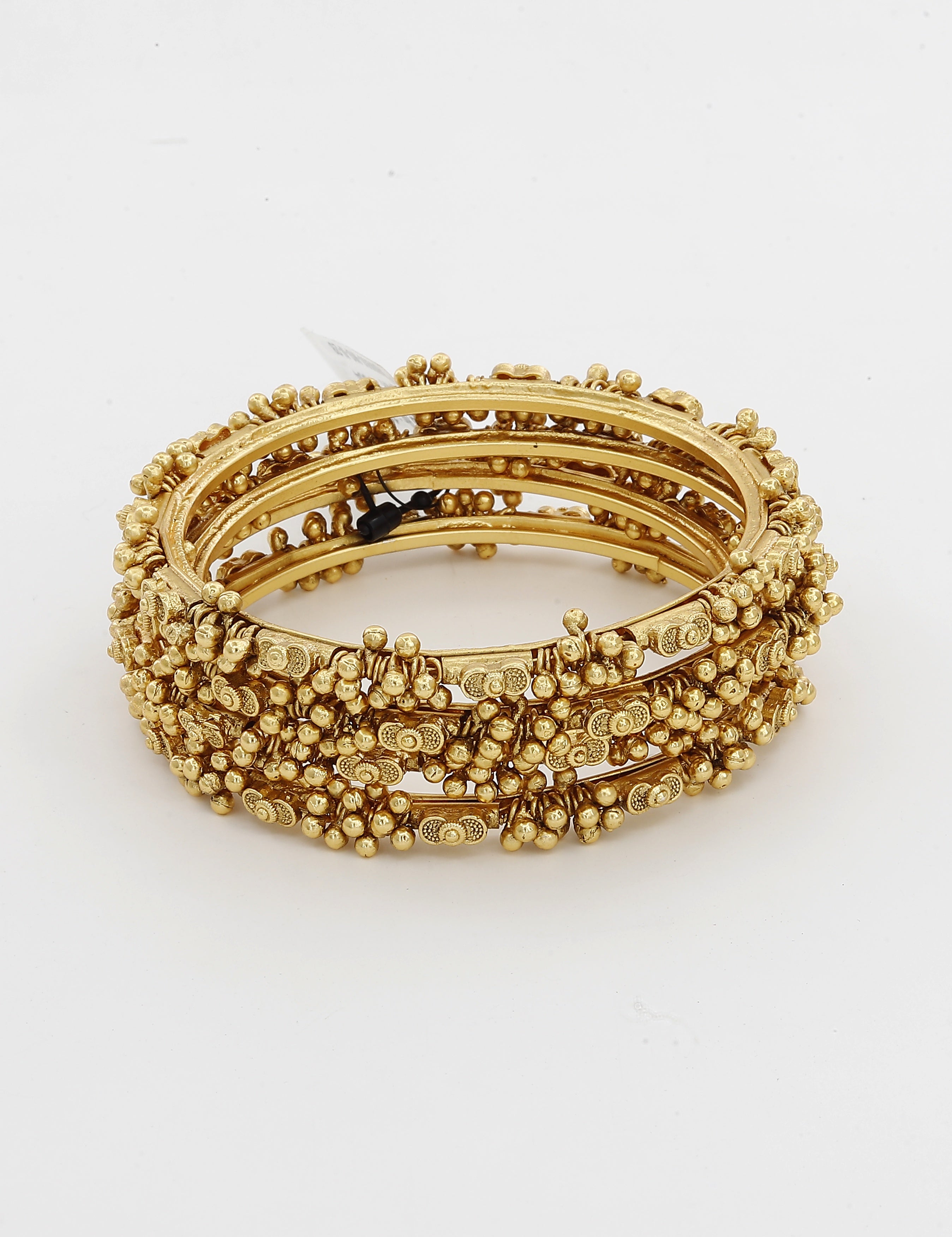 Antique High Quality Ghoghri Set Of 4 Bangles