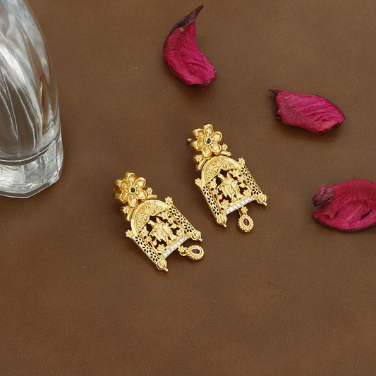 Radha Krishna Inspired  Traditional Mangalsutra Set