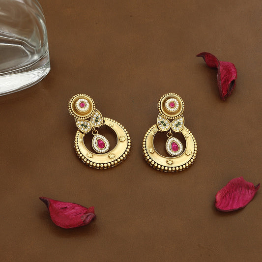 Elegant Mina Mangalsutra Necklace & Earring Set