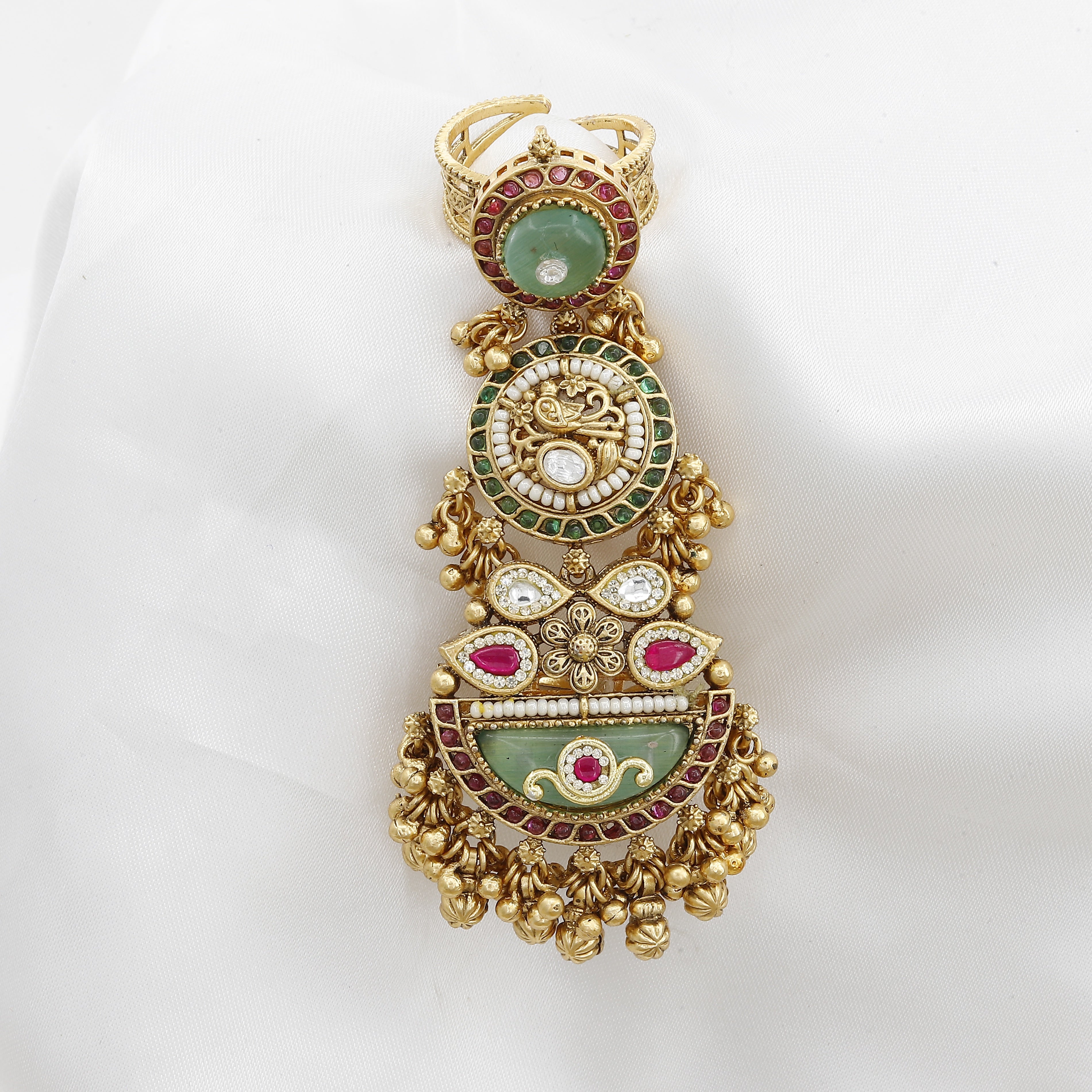 Swarovski Finish Diamond Heritage Free Size Ring