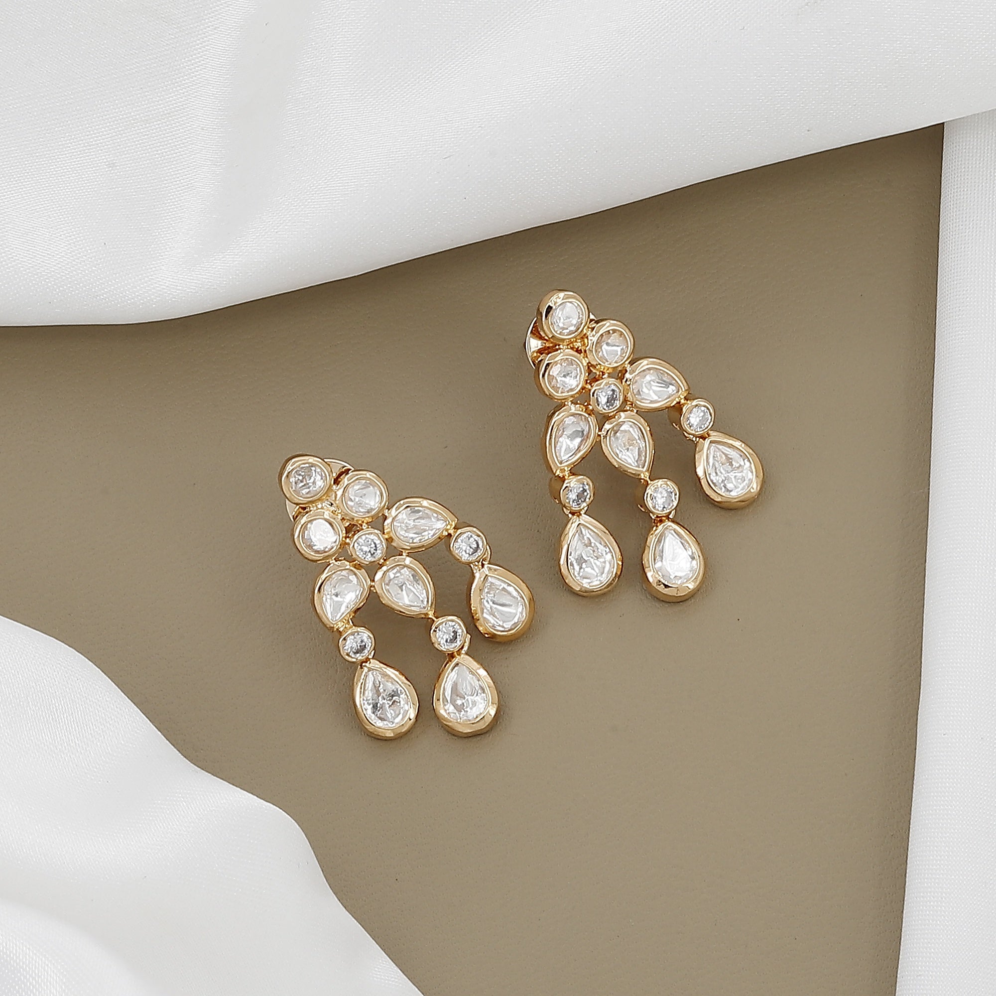 Exquisite Uncut Kundan Polki Choker Necklace for Brides