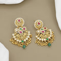 Heavily Studded Traditional Wedding Antique Earrings