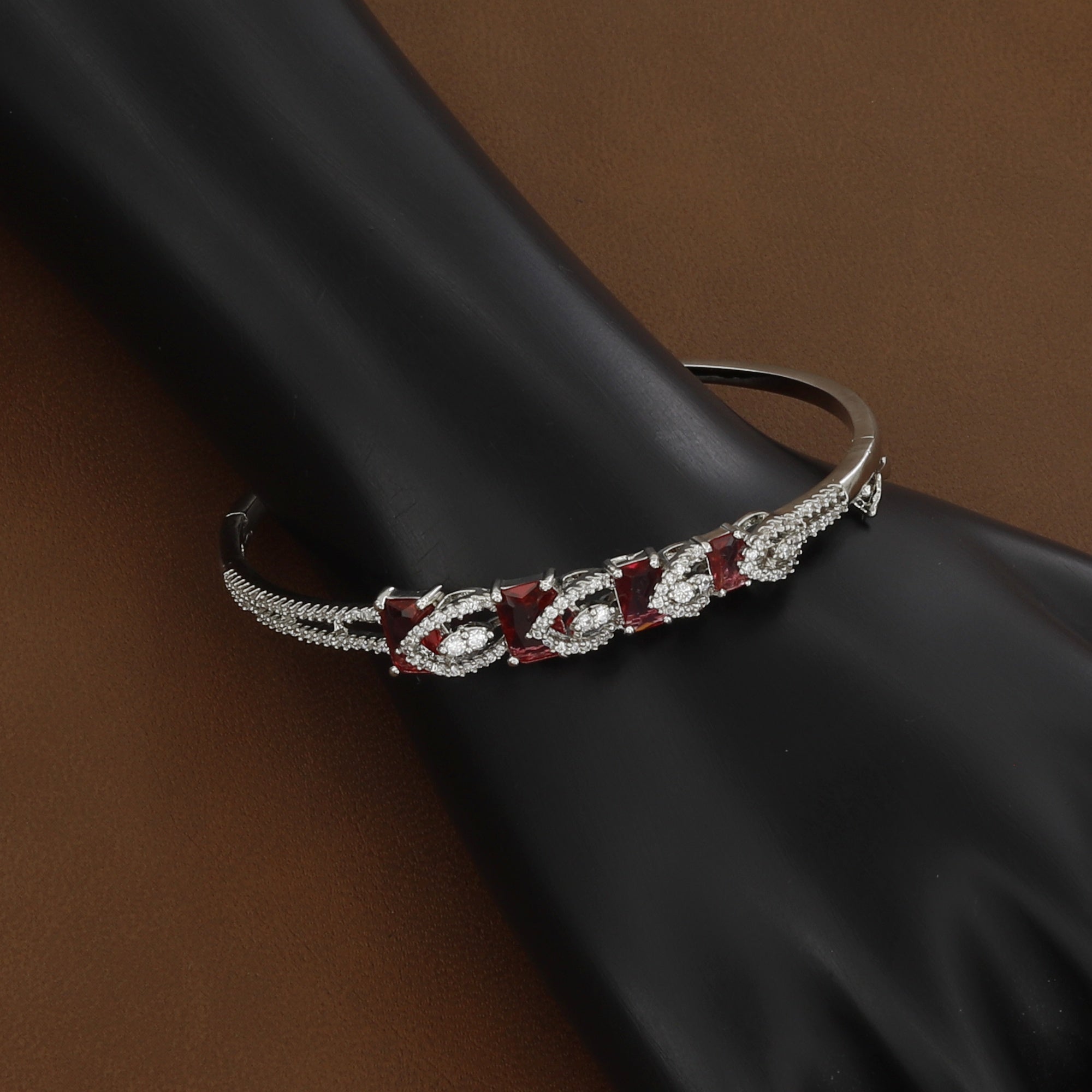 Designer Party Wear Stone American Diamond Bangle Kada