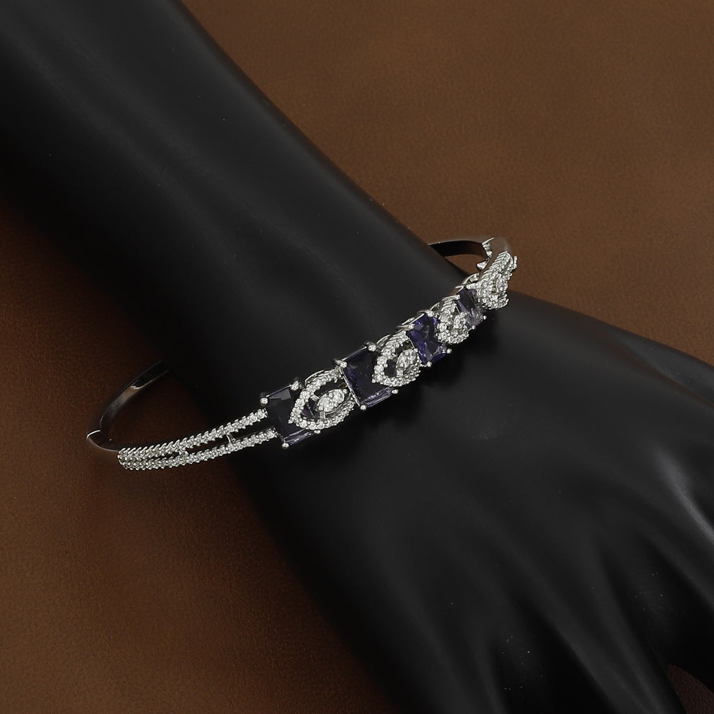 Designer Party Wear Stone American Diamond Bangle Kada