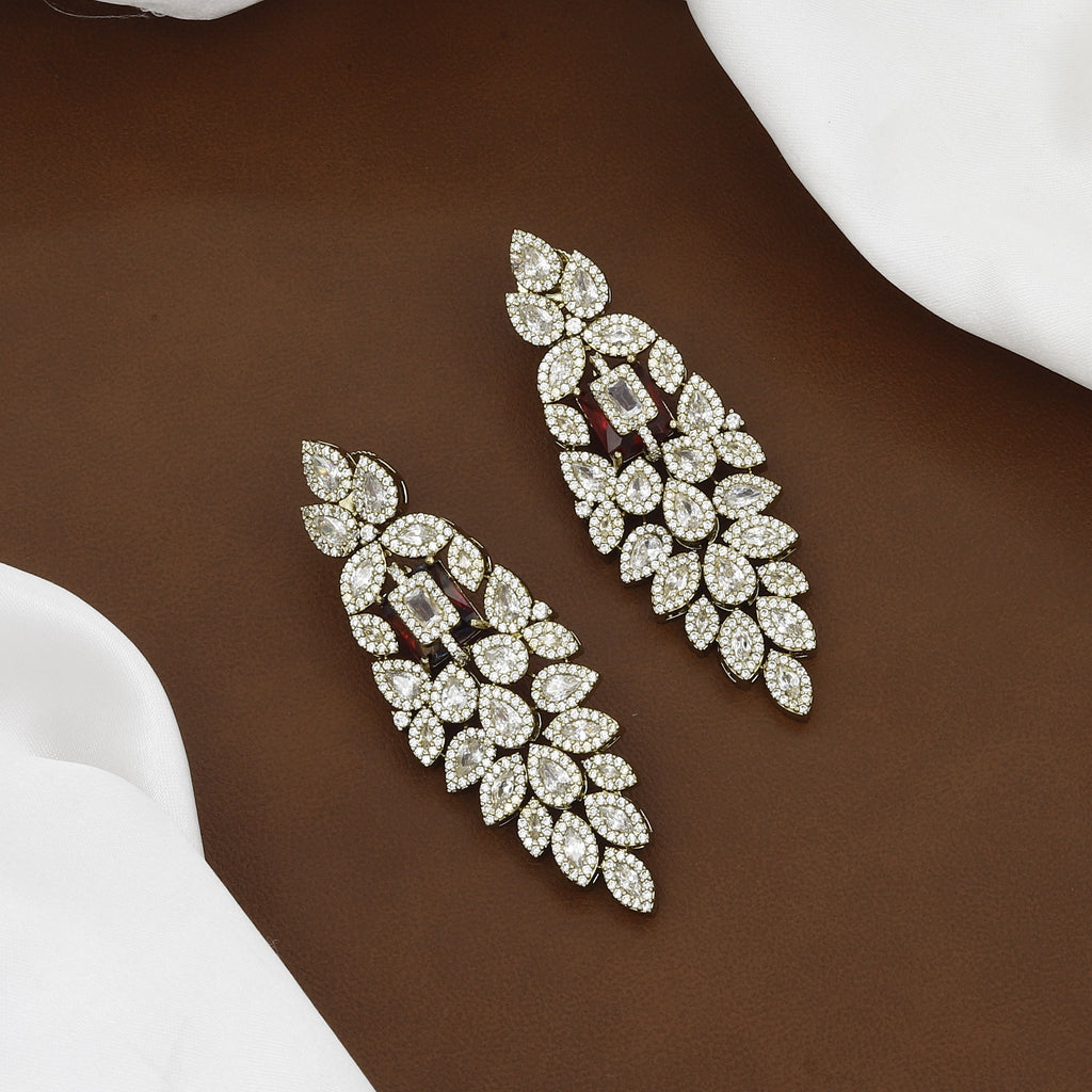Regal Mehndi-Tone Statement Diamond Jewelry Set