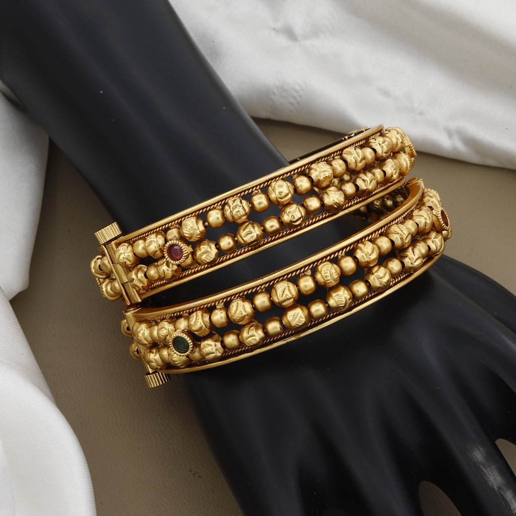 Antique Gold-Plated South Style Patla Set