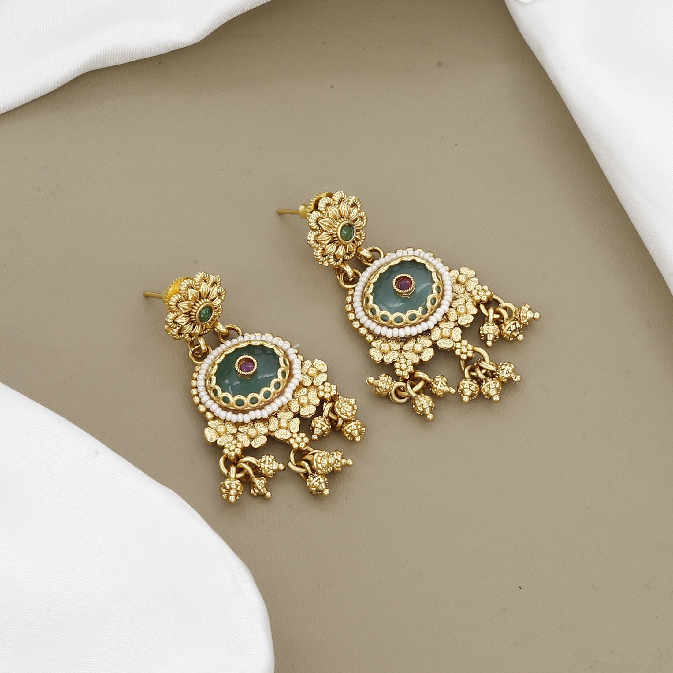 Traditional Multi-Chain Gold Haar Set for Festive Wear