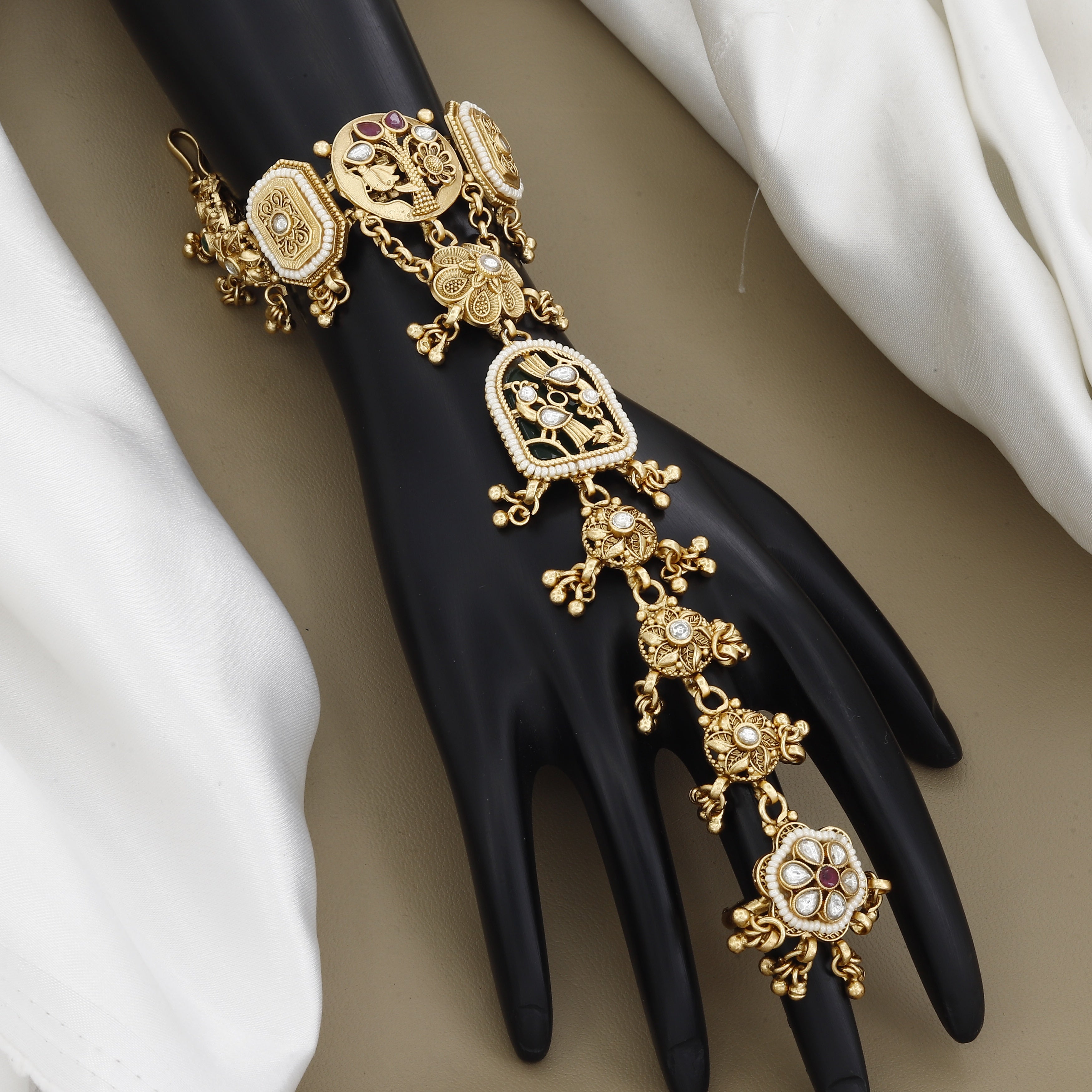 Traditional Gold-Plated Wedding Hath-Panja