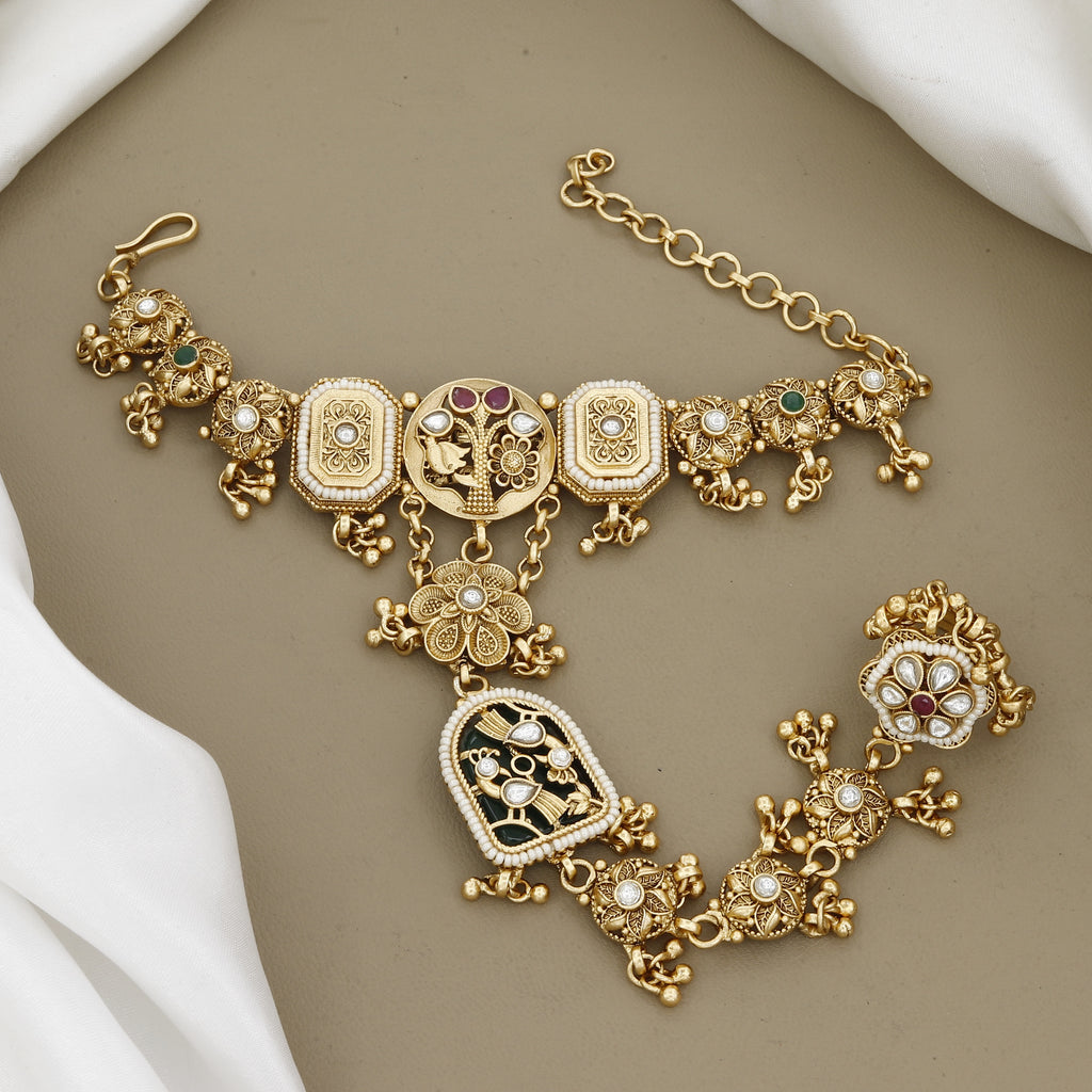 Traditional Gold-Plated Wedding Hath-Panja