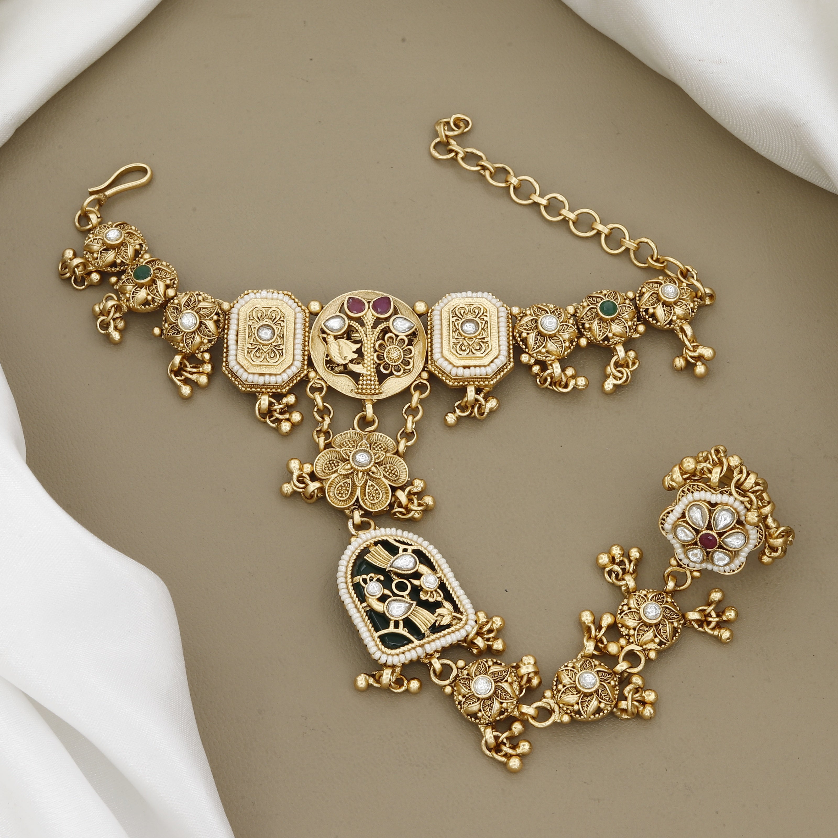 Traditional Gold-Plated Wedding Hath-Panja