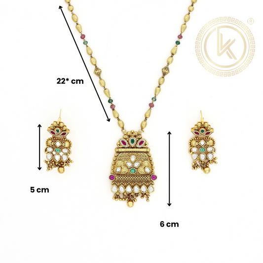 Rajwadi Radiance Necklace Set