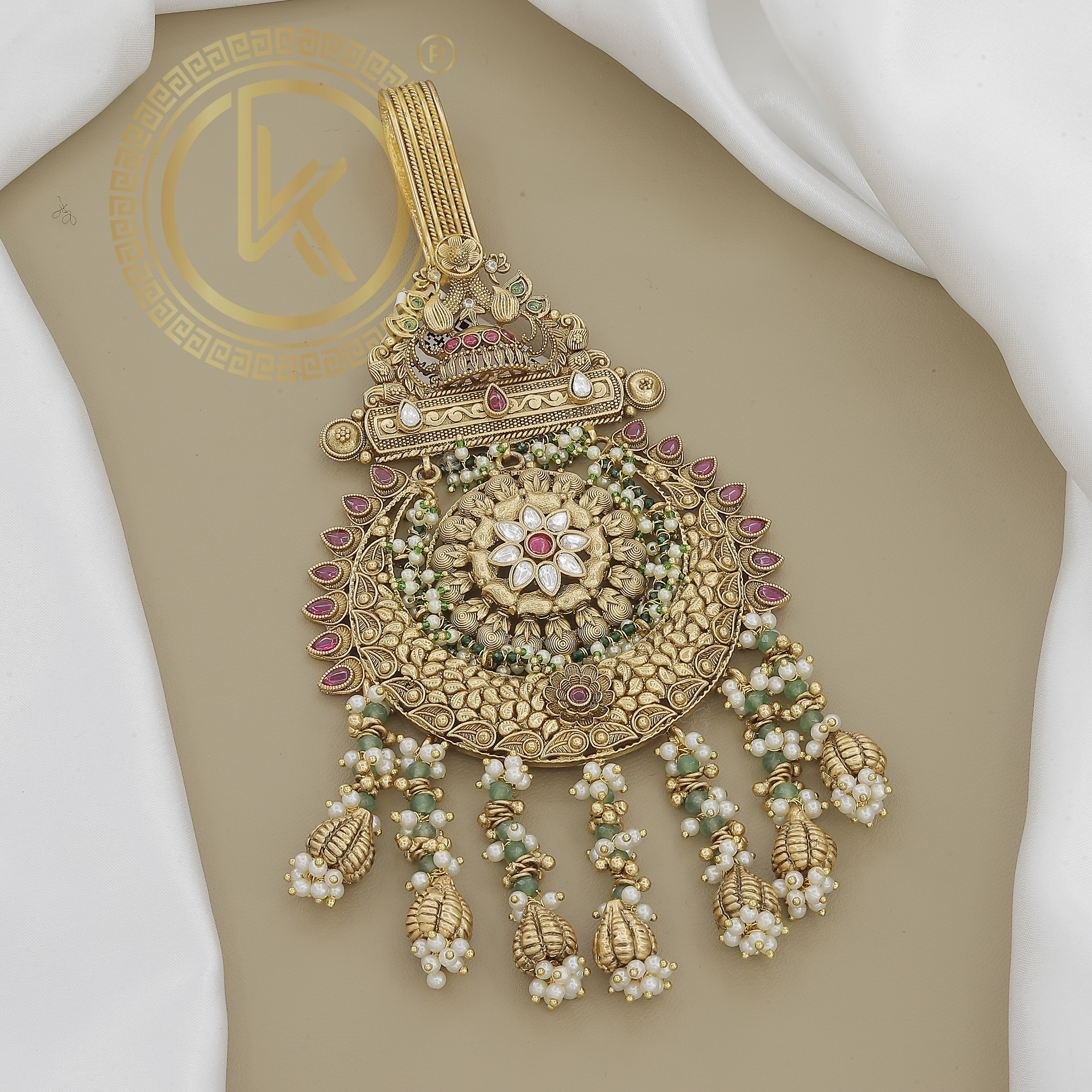 Antique Exquisite Traditional Indian Waist Juda