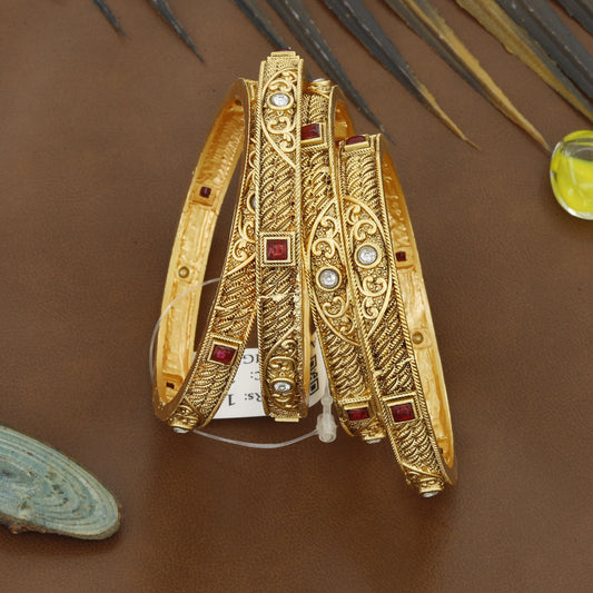 Wedding Wear Antique Bangles For Women