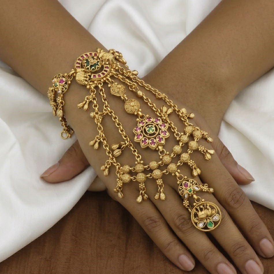 Gilded Peacock Vintage Elegance for the Modern Hath Panja