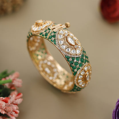 New Premium Kundan Wedding Bangle Kada