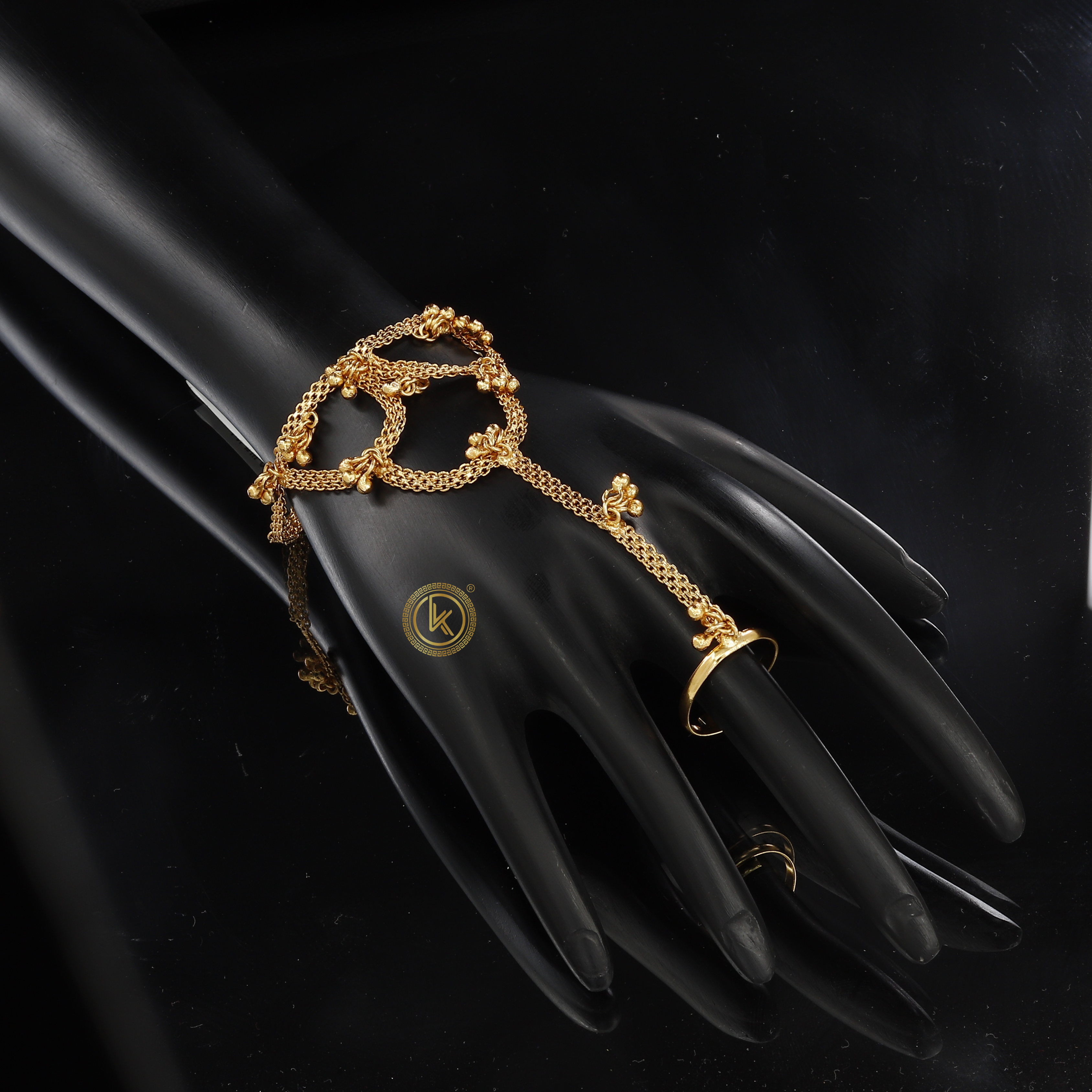 Antique Ghoghri Broad Hath Panja