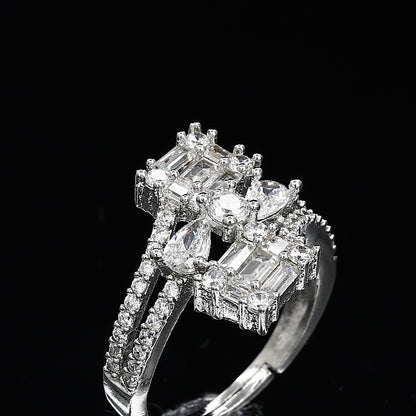 Premium Merquise Cut Freesize Diamond Ring