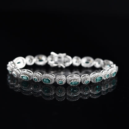 Imported Green American Diamond Loose Bracelet