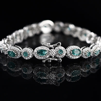 Imported Green American Diamond Loose Bracelet