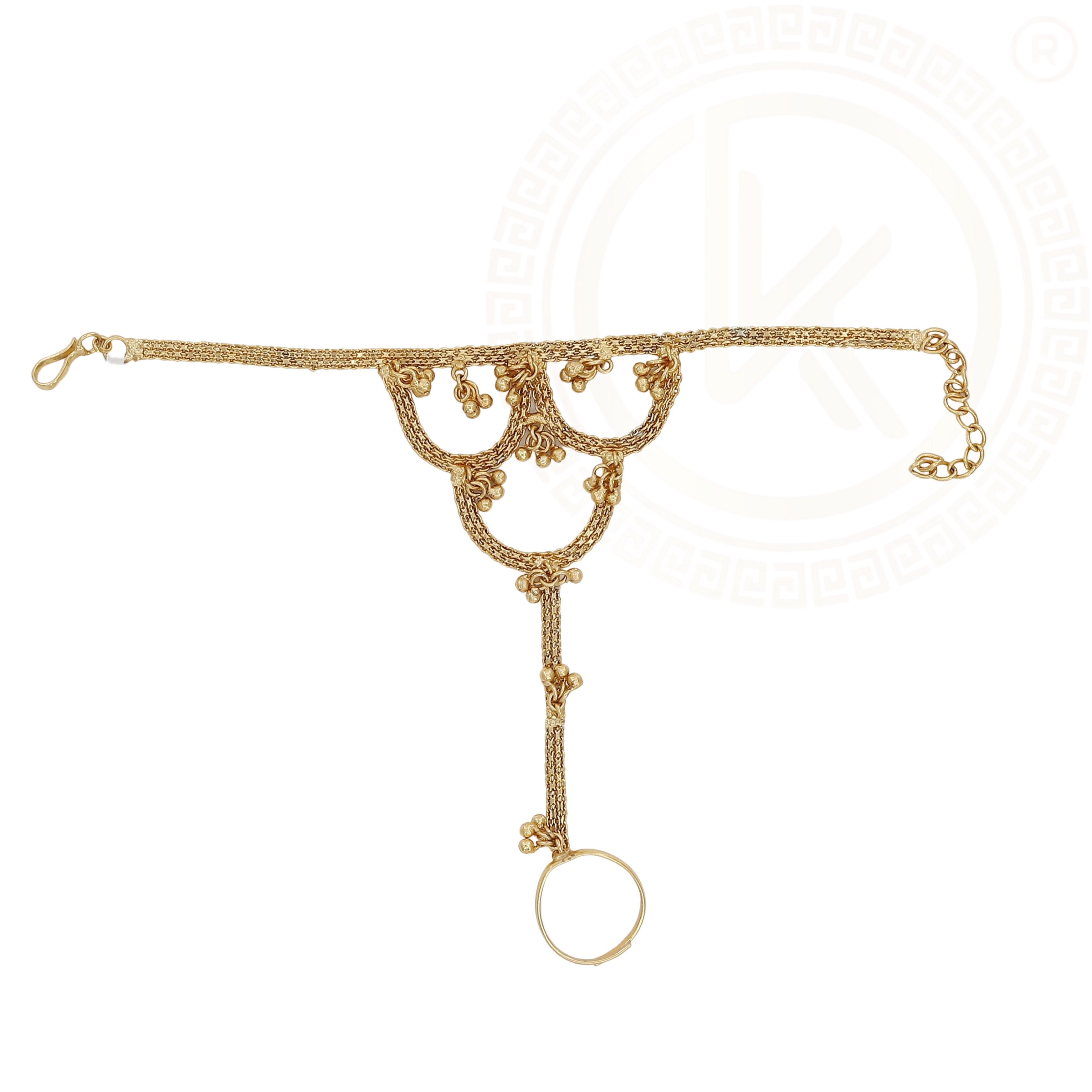 Antique Ghoghri Broad Hath Panja