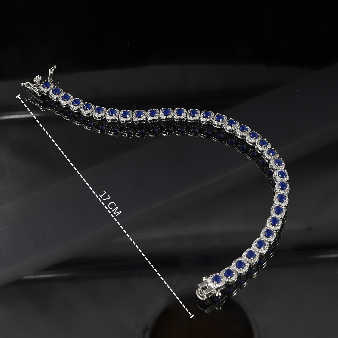 Mini One Line American Diamond Loose Bracelet