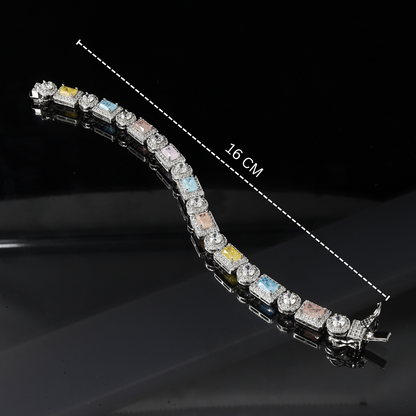 American Mix Color Diamond Loose Bracelet