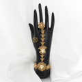 Beautiful Gold Hath Panja - Old-World Charm