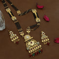 Exquisite Rajwadi Gold Mangalsutra Set