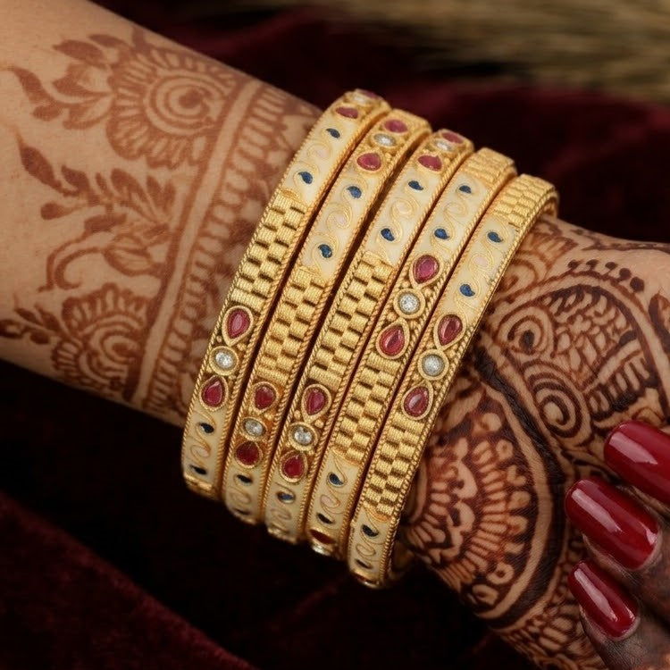 Antique Bangles With Attractive Design