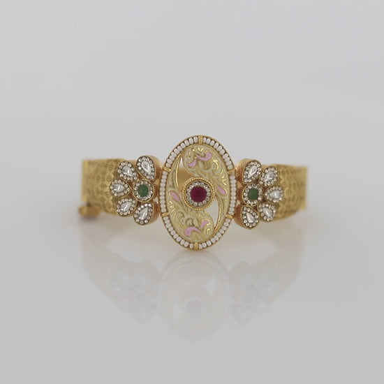 Antique Women Circle Design Kada