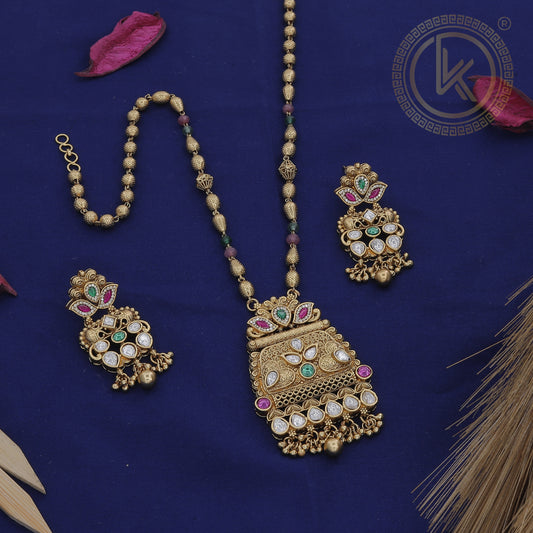 Rajwadi Radiance Necklace Set