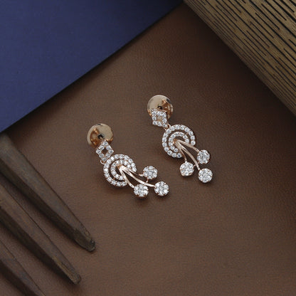 Shine Polish Party Necklace With Mini Earrings
