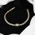 The Classic Oval Center Stone Bracelet