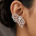 Luxury Pave Crystal Statement Ear Cuff