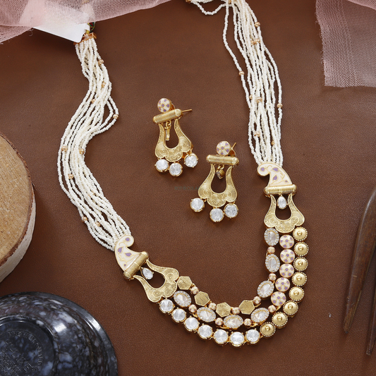 Wedding Wear Moti Necklace For Every Occasion