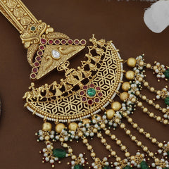 Antique Baarat Design Wedding Wear Juda